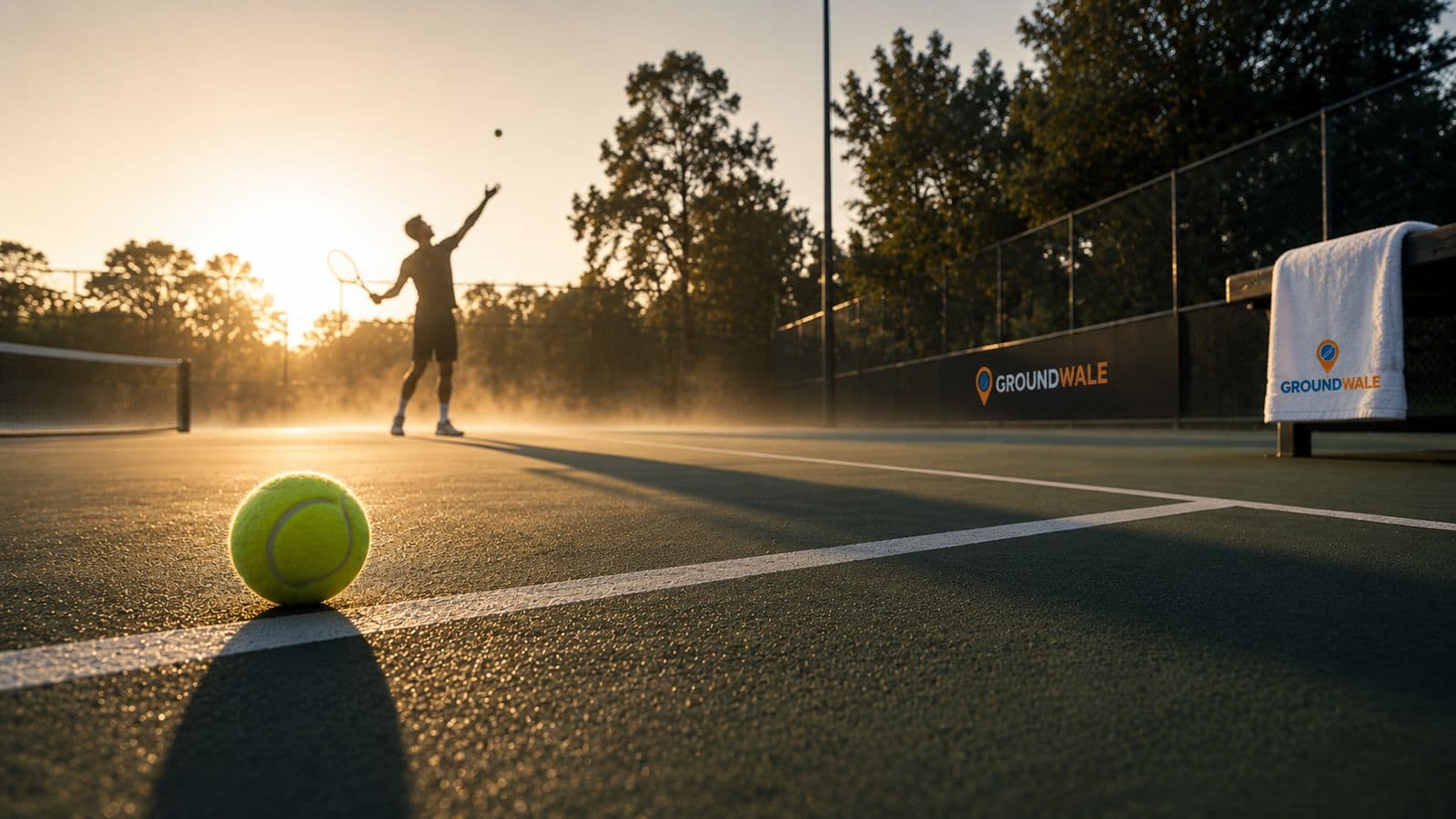 Find and Book a Tennis Court Online with Groundwale